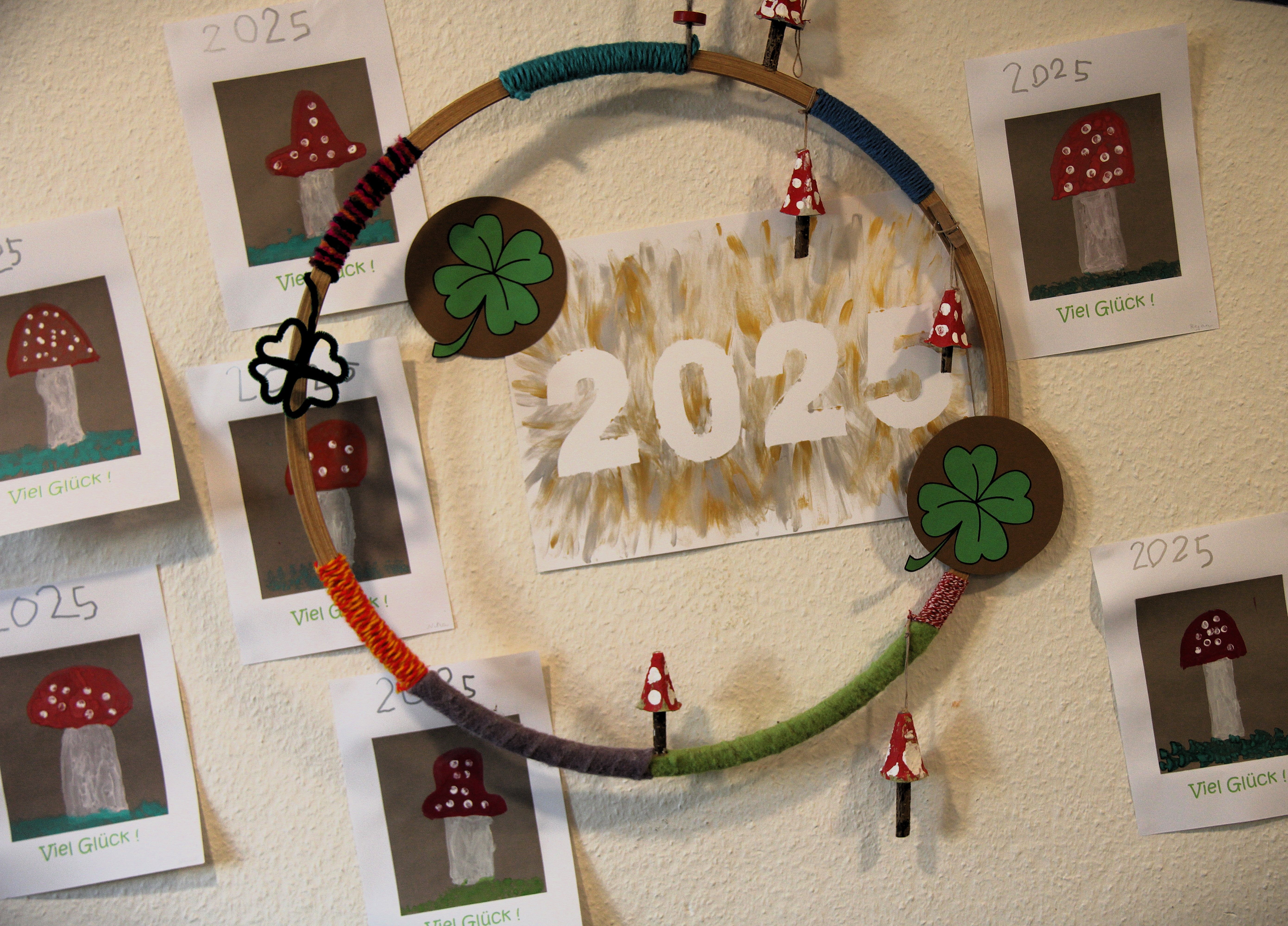 gestaltet von den Vorschulkindern im Maxi-Club